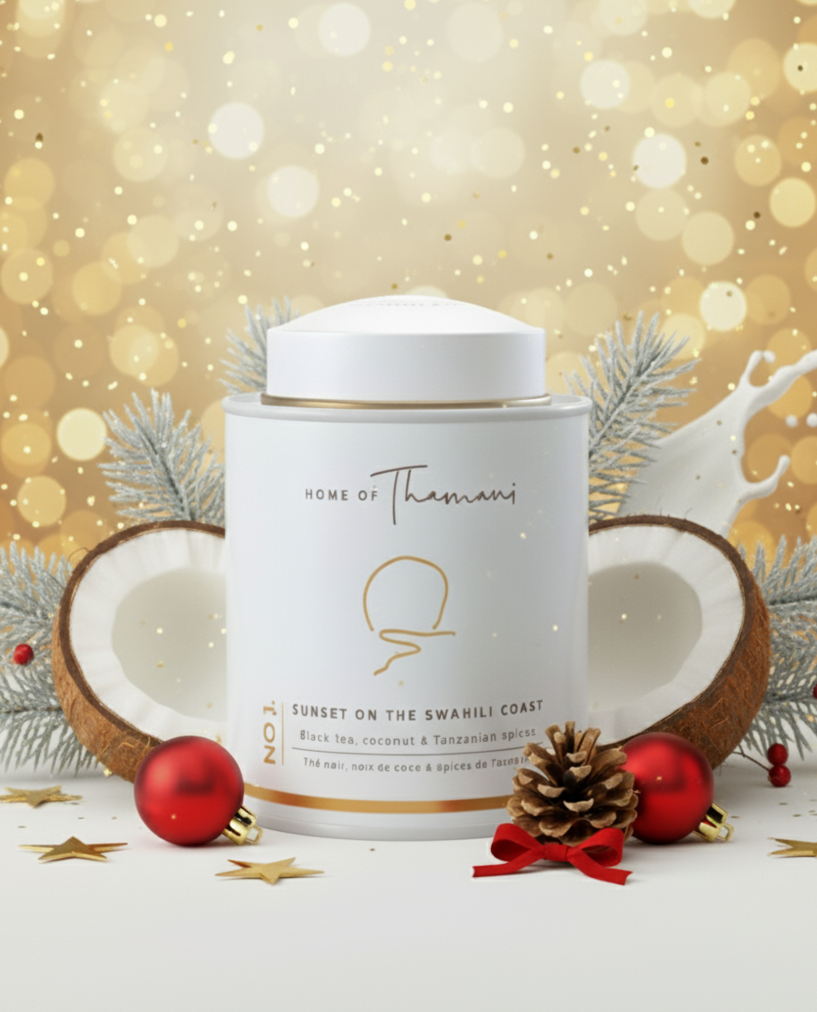 N°1. SUNSET ON THE SWAHILI COAST | Black tea, coconut & tanzanian