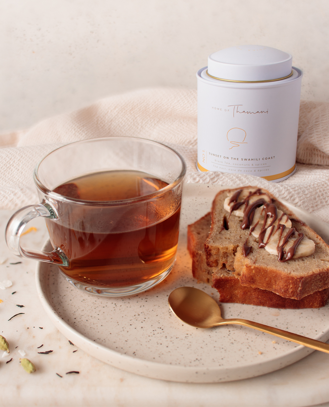 N°1. SUNSET ON THE SWAHILI COAST | Black tea, coconut & tanzanian